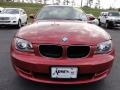 2008 Sedona Red Metallic BMW 1 Series 128i Coupe  photo #3