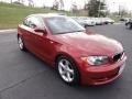 2008 Sedona Red Metallic BMW 1 Series 128i Coupe  photo #4