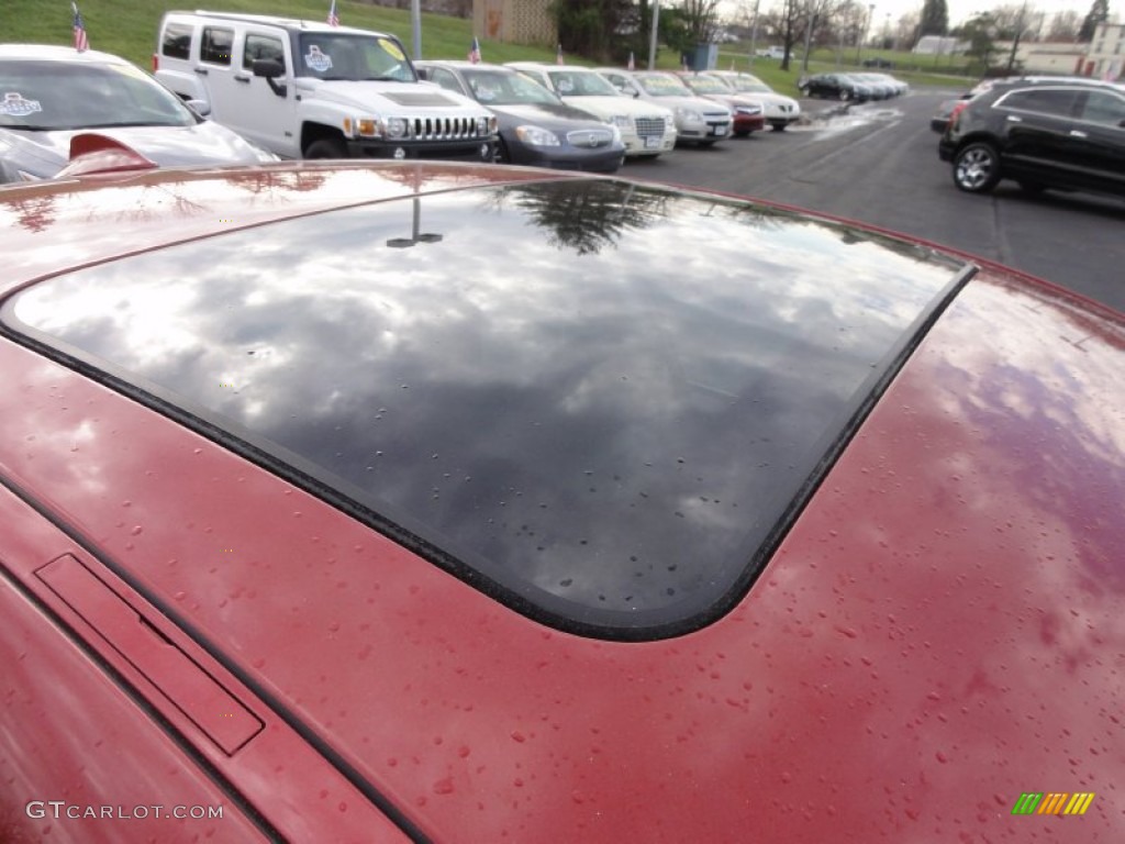 2008 1 Series 128i Coupe - Sedona Red Metallic / Black photo #22