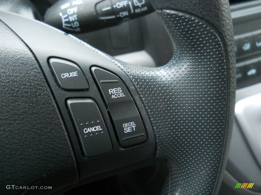 2008 CR-V LX - Taffeta White / Gray photo #9