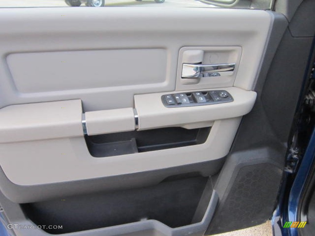 2011 Ram 1500 Big Horn Quad Cab 4x4 - Deep Water Blue Pearl / Dark Slate Gray/Medium Graystone photo #12