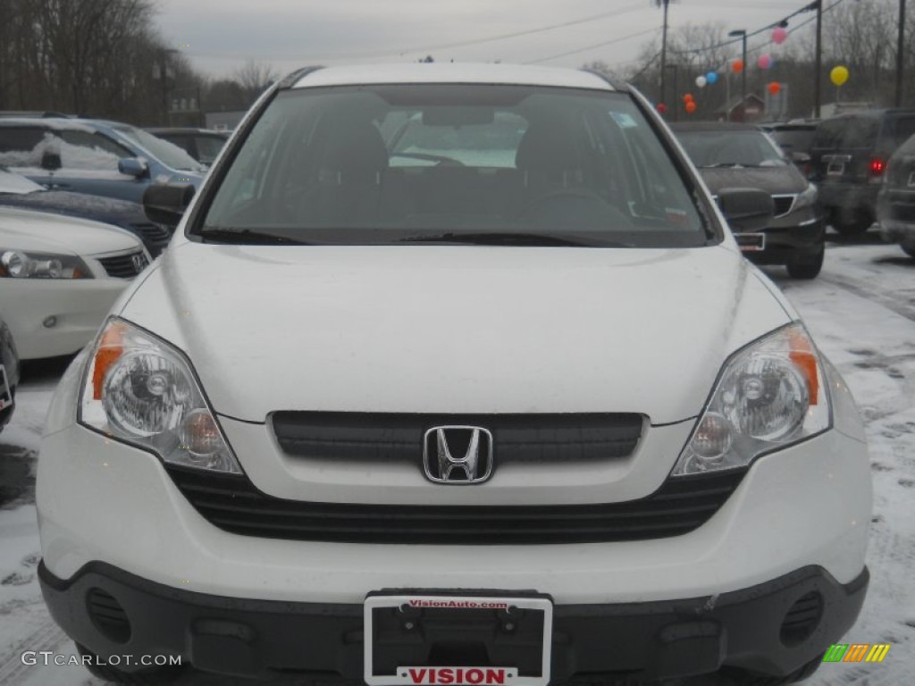 2008 CR-V LX - Taffeta White / Gray photo #13