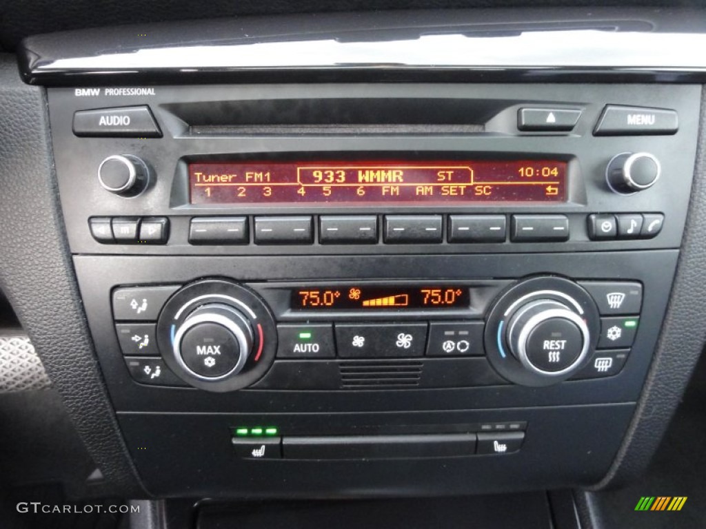 2008 BMW 1 Series 128i Coupe Audio System Photo #58987720