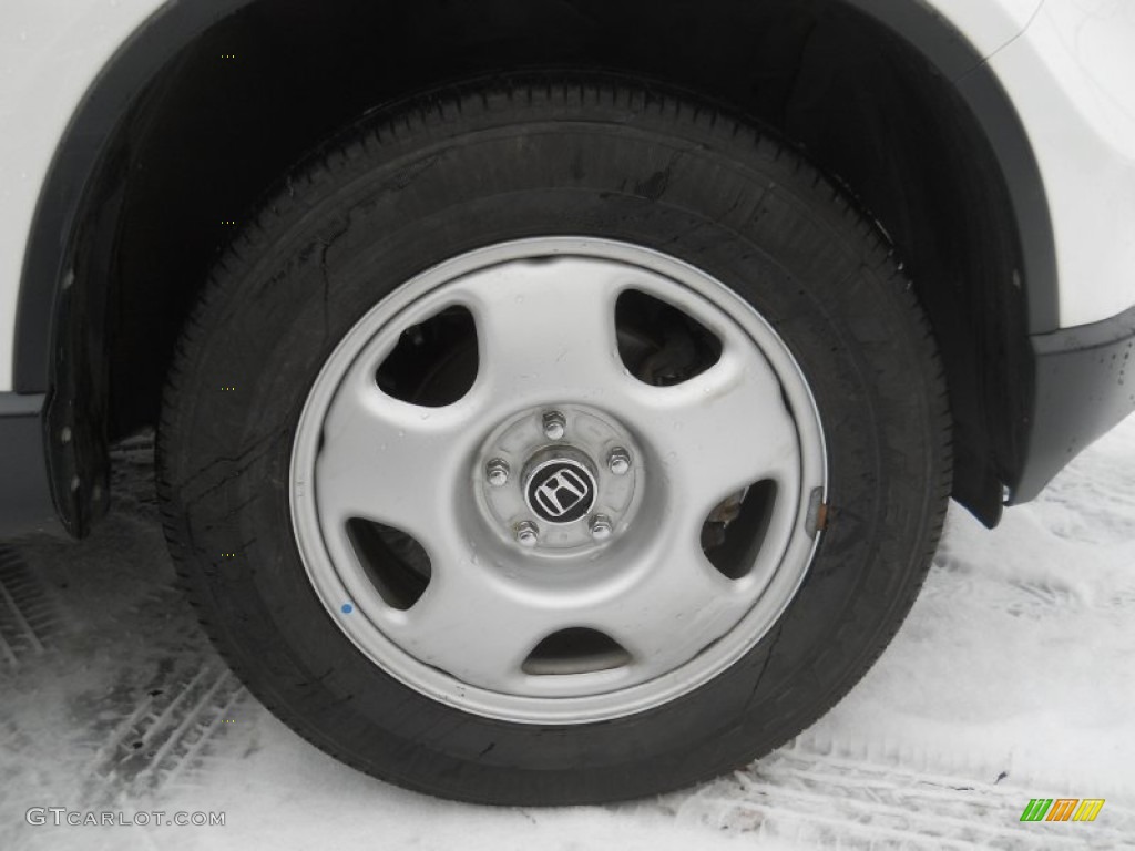 2008 CR-V LX - Taffeta White / Gray photo #15