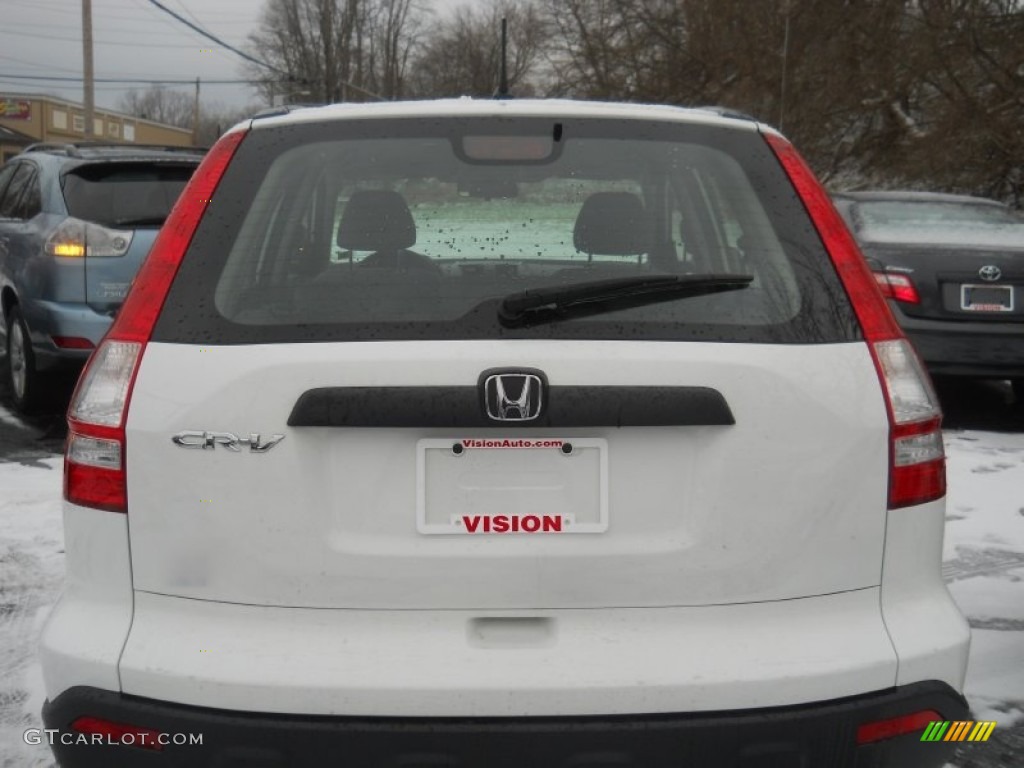 2008 CR-V LX - Taffeta White / Gray photo #17