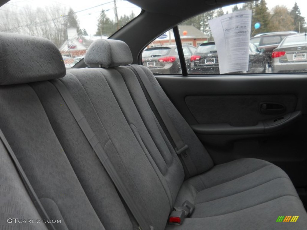 2004 Elantra GLS Sedan - Black Obsidian / Gray photo #8