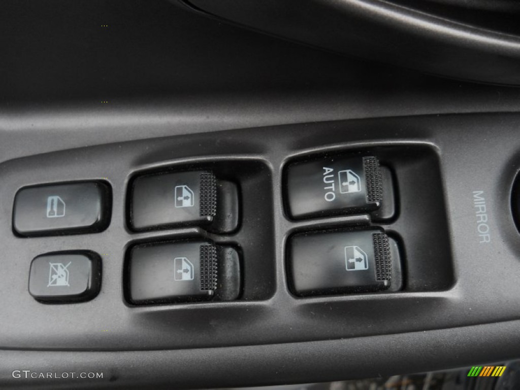 2004 Elantra GLS Sedan - Black Obsidian / Gray photo #9