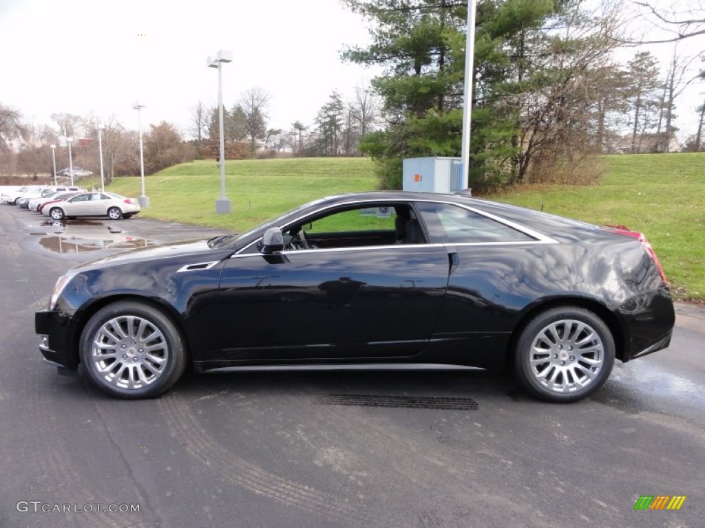 Black Diamond Tricoat 2012 Cadillac CTS 4 AWD Coupe Exterior Photo #58987927