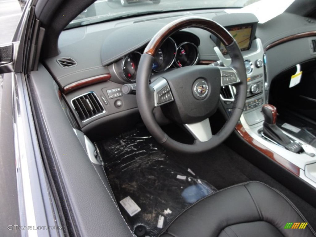 Ebony/Ebony Interior 2012 Cadillac CTS 4 AWD Coupe Photo #58987948