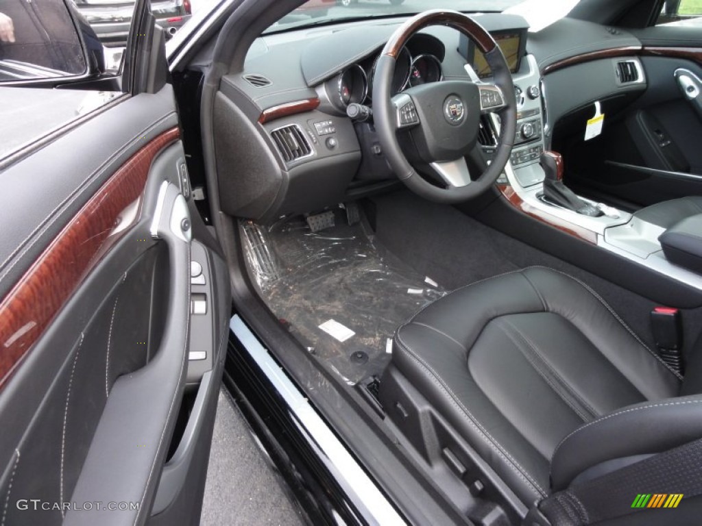Ebony/Ebony Interior 2012 Cadillac CTS 4 AWD Coupe Photo #58987957