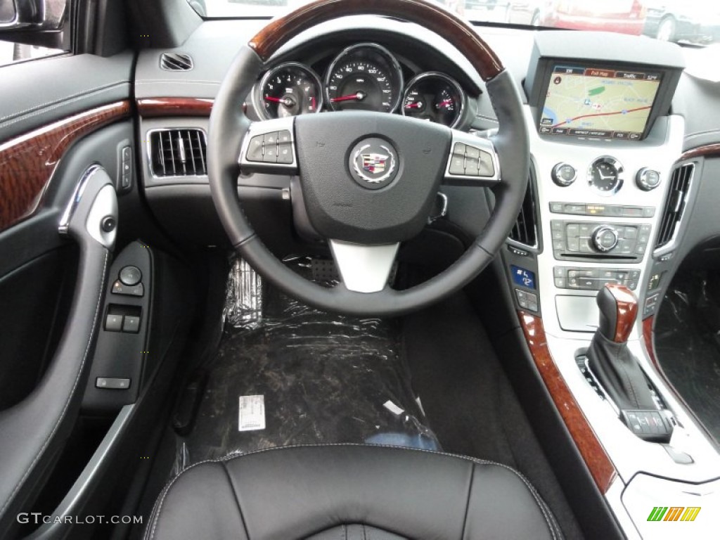 2012 Cadillac CTS 4 AWD Coupe Ebony/Ebony Dashboard Photo #58987991