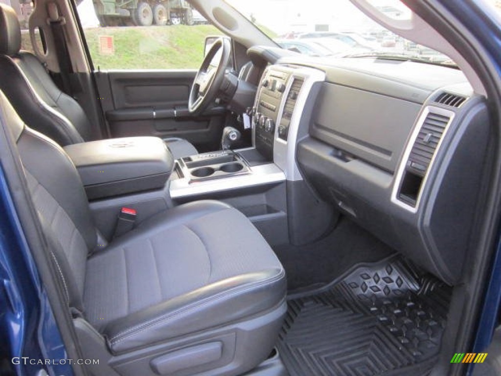 2009 Ram 1500 Sport Quad Cab 4x4 - Deep Water Blue Pearl / Dark Slate/Medium Graystone photo #20