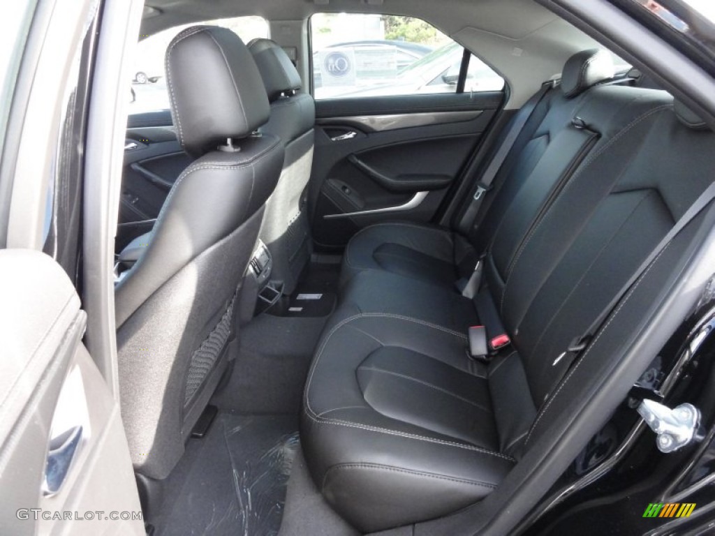 Ebony/Ebony Interior 2012 Cadillac CTS 4 3.0 AWD Sedan Photo #58988947