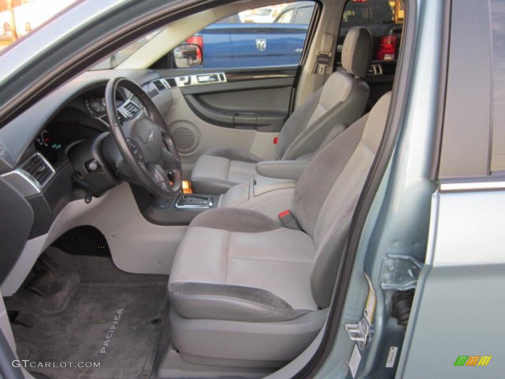 Pastel Slate Gray Interior 2008 Chrysler Pacifica Touring AWD Photo #58989186