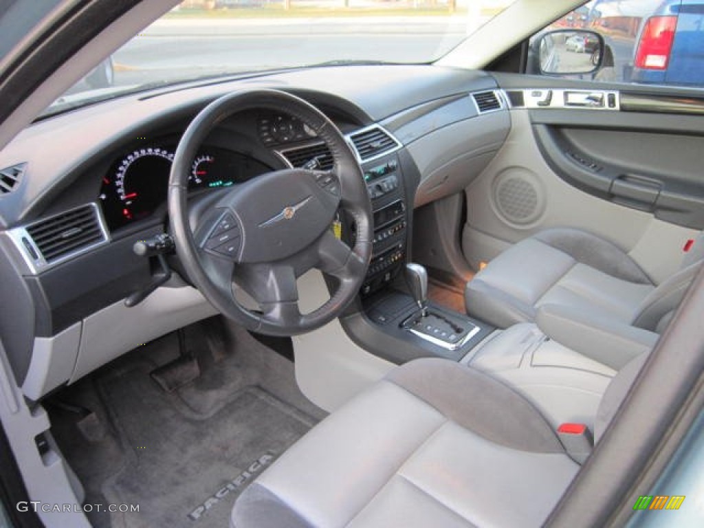 Pastel Slate Gray Interior 2008 Chrysler Pacifica Touring AWD Photo #58989194