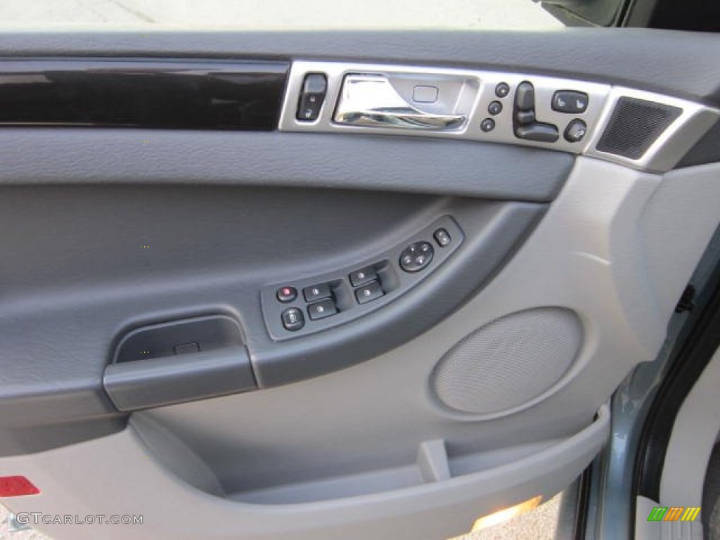 2008 Chrysler Pacifica Touring AWD Pastel Slate Gray Door Panel Photo #58989202