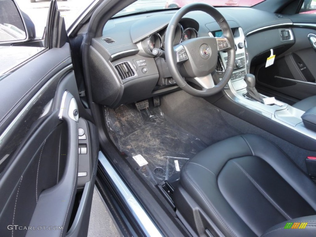 Ebony/Ebony Interior 2012 Cadillac CTS 4 AWD Coupe Photo #58989487