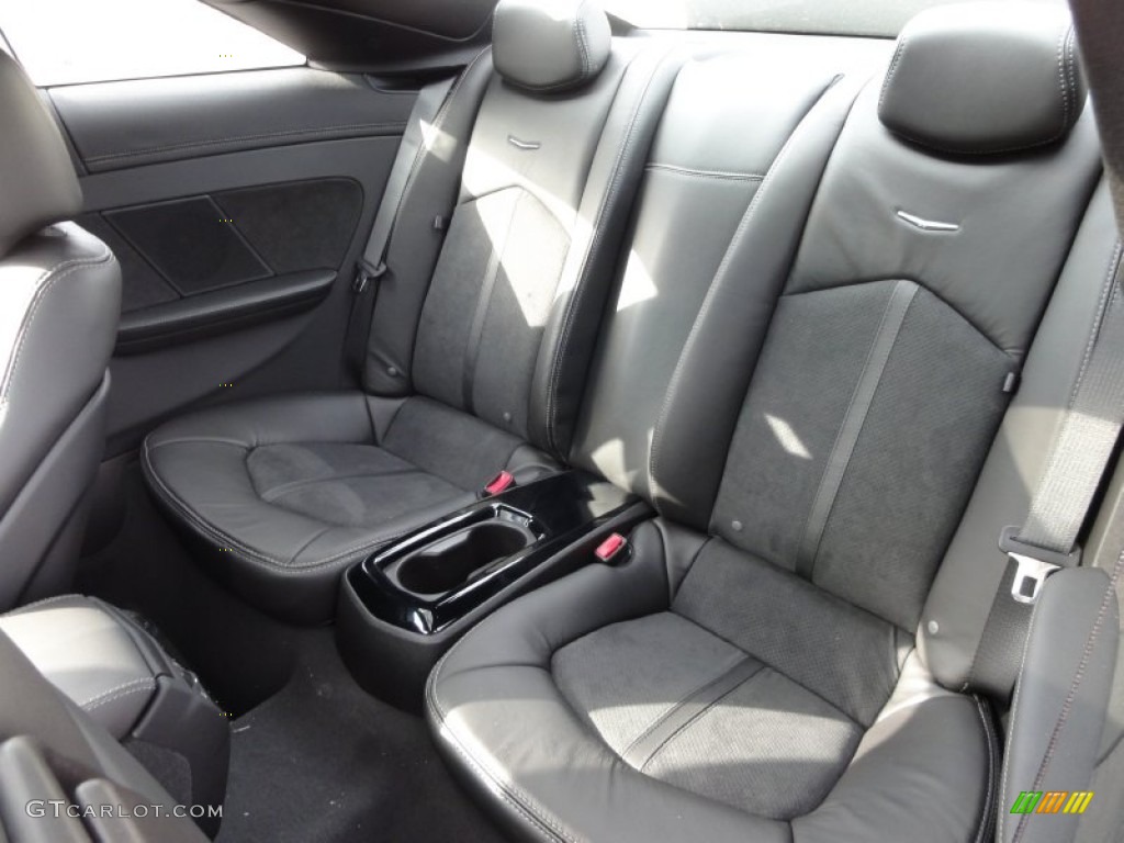 Ebony/Ebony Interior 2012 Cadillac CTS -V Coupe Photo #58989619