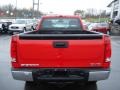 2009 Fire Red GMC Sierra 1500 Work Truck Regular Cab 4x4  photo #7