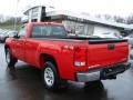 2009 Fire Red GMC Sierra 1500 Work Truck Regular Cab 4x4  photo #8