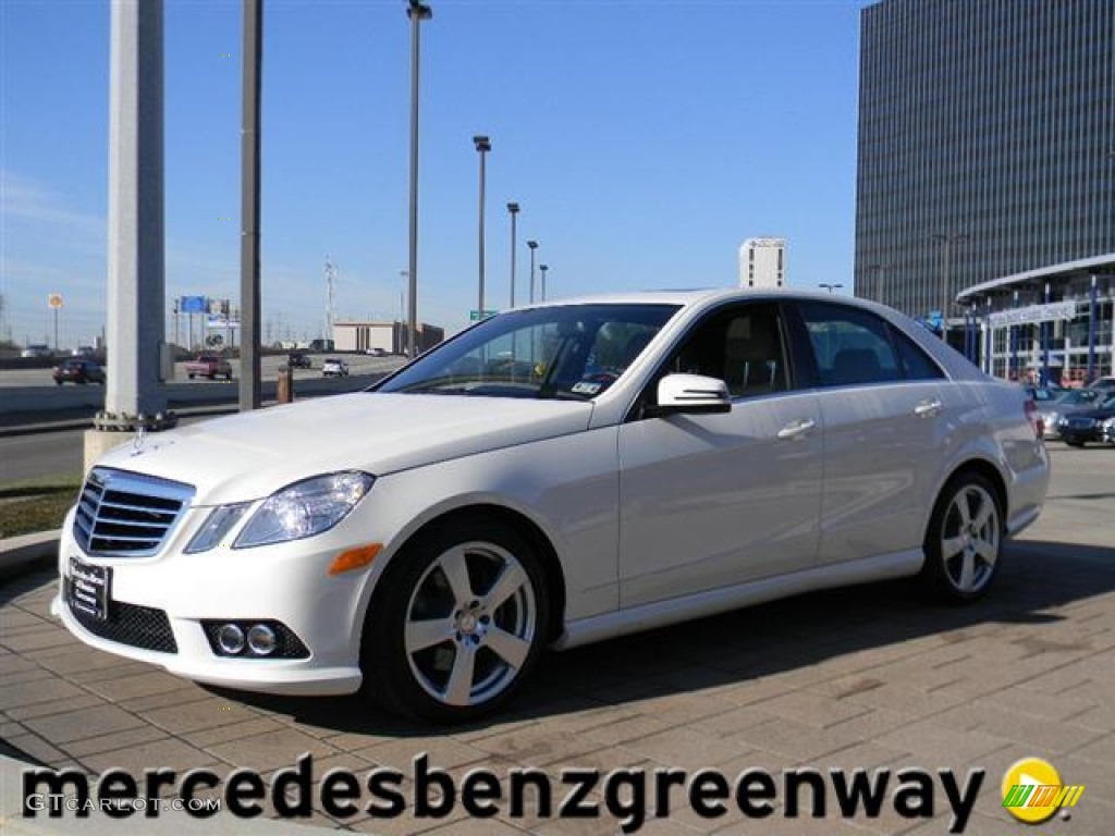 Arctic White Mercedes-Benz E
