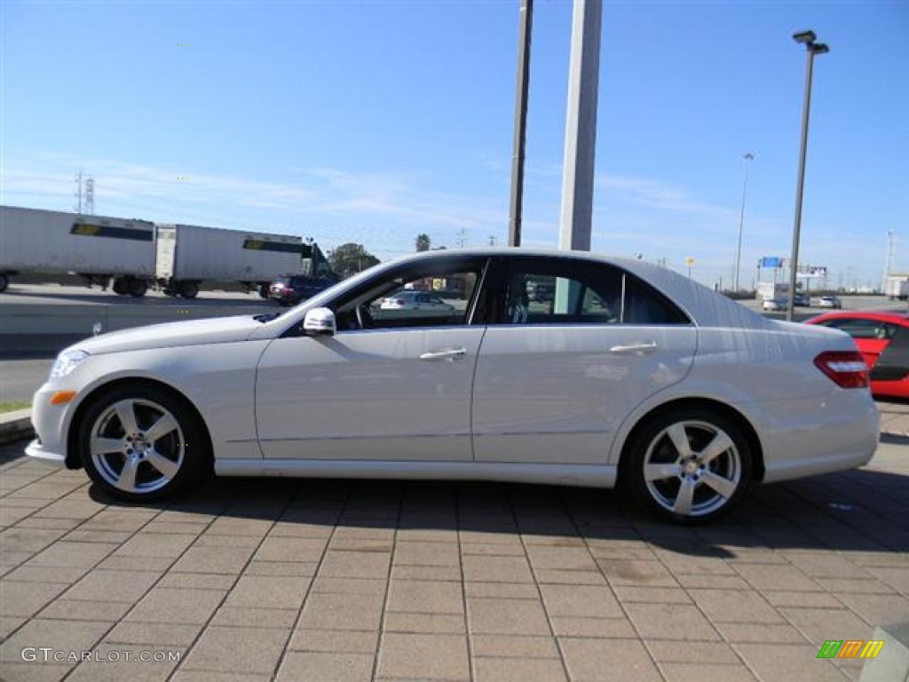 2010 E 350 Sedan - Arctic White / Almond Beige photo #9