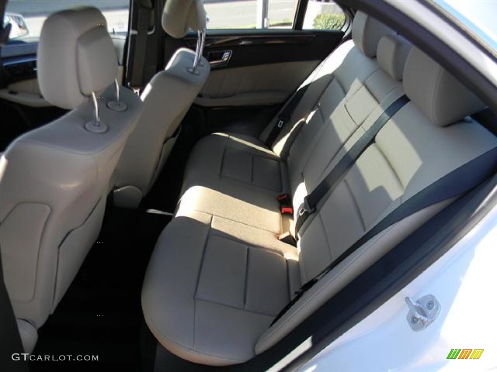 2010 E 350 Sedan - Arctic White / Almond Beige photo #13