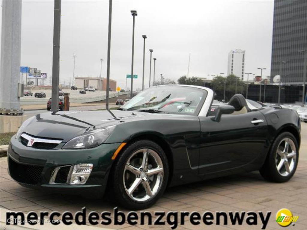 2008 Sky Red Line Roadster - Forest Green / Tan photo #1