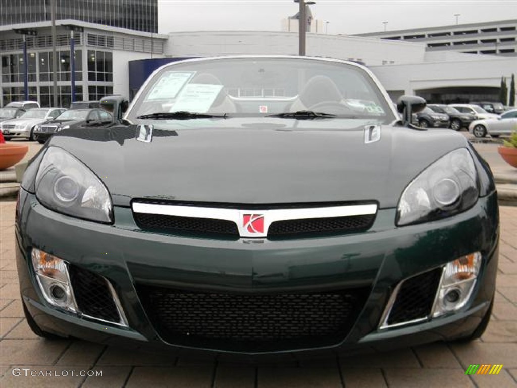 2008 Sky Red Line Roadster - Forest Green / Tan photo #2