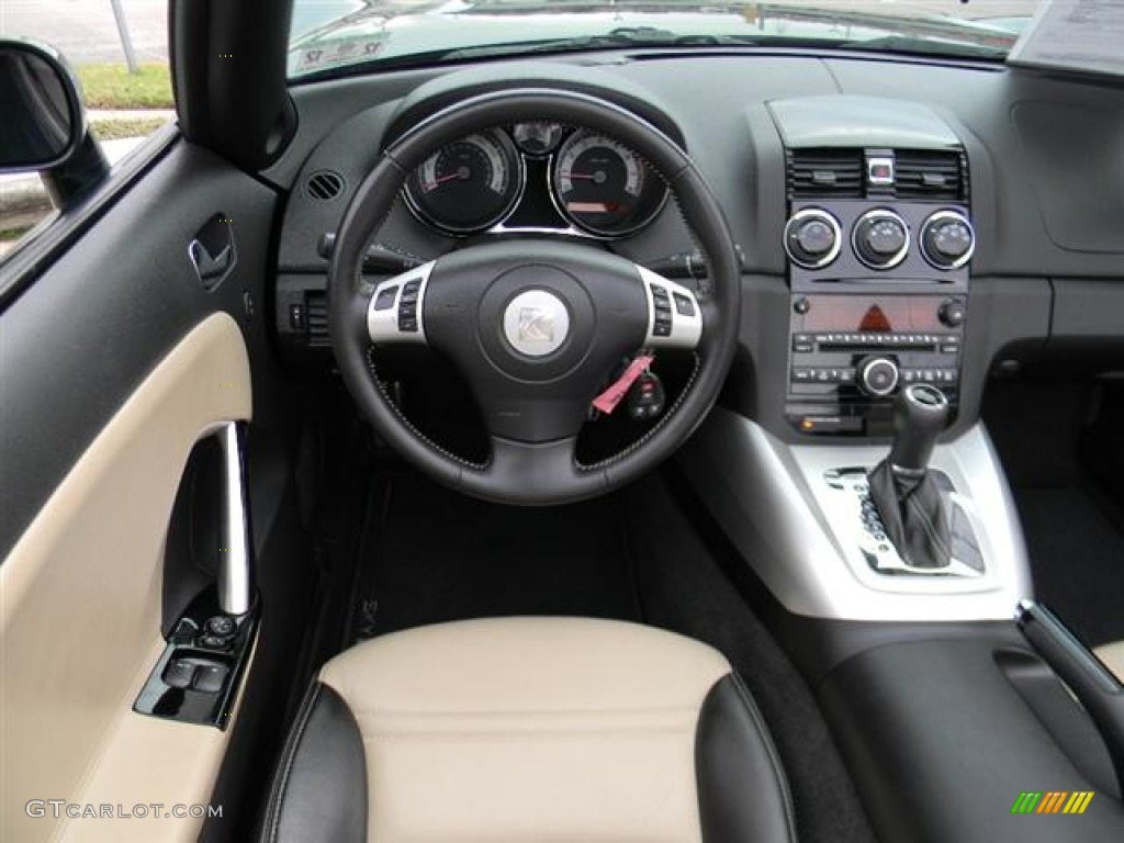 Tan Interior 2008 Saturn Sky Red Line Roadster Photo #58991179