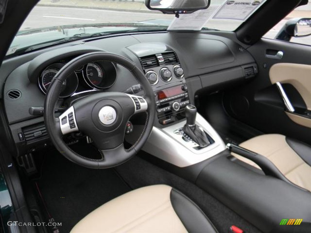Tan Interior 2008 Saturn Sky Red Line Roadster Photo #58991198