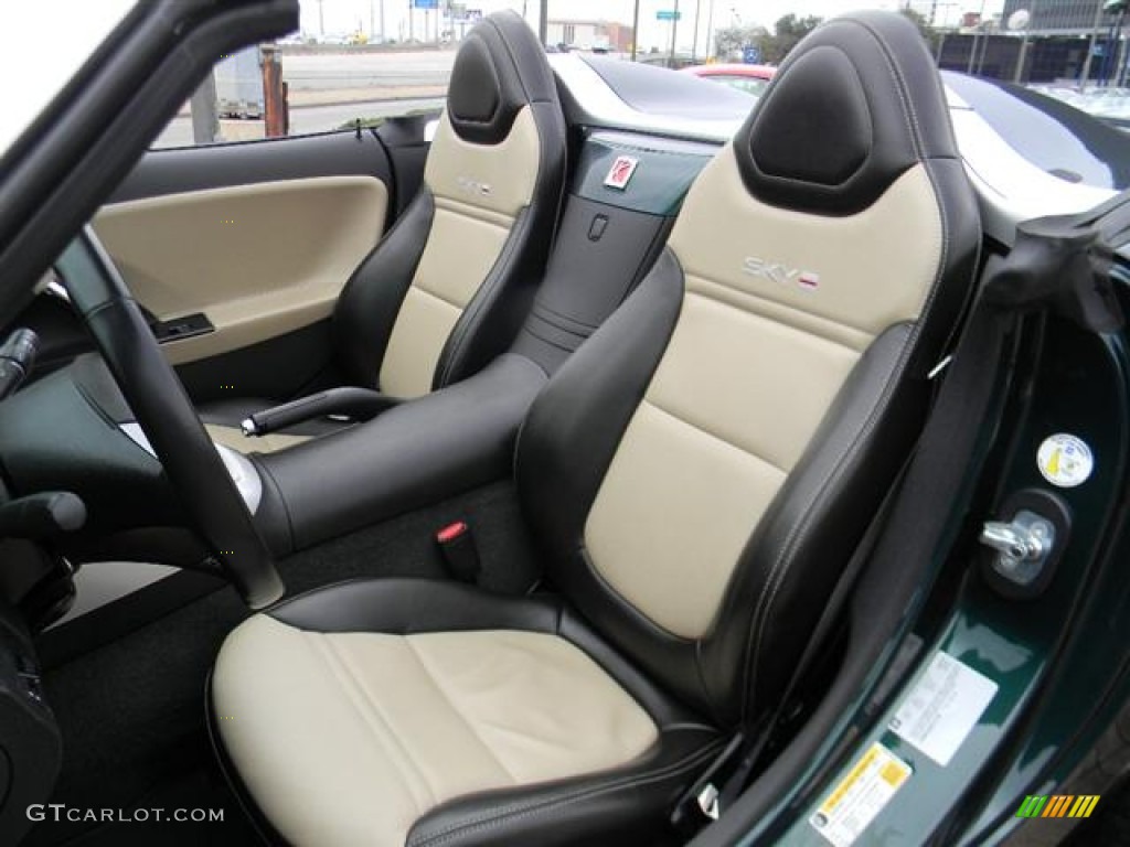 Tan Interior 2008 Saturn Sky Red Line Roadster Photo #58991221