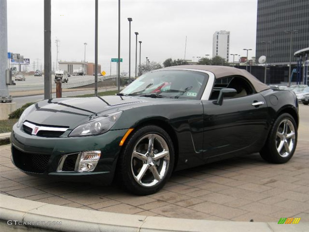 Forest Green 2008 Saturn Sky Red Line Roadster Exterior Photo #58991314