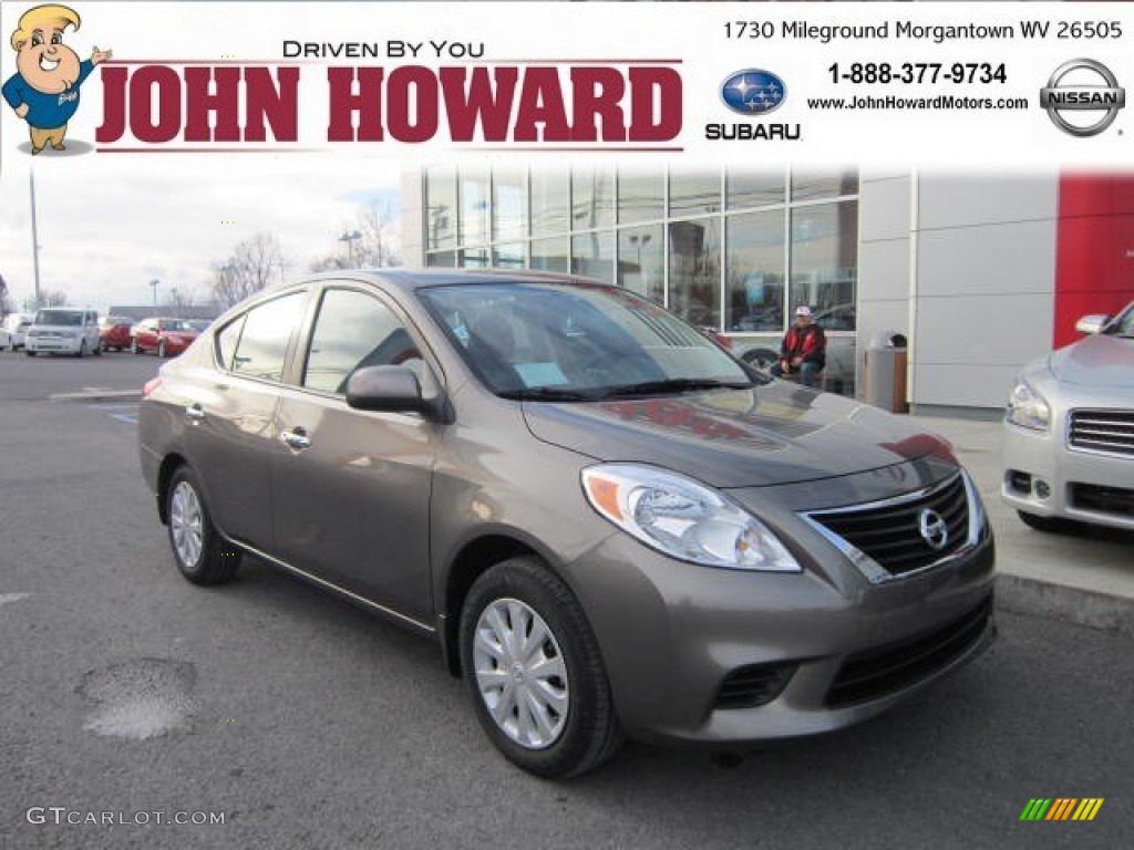 Titanium Metallic Nissan Versa