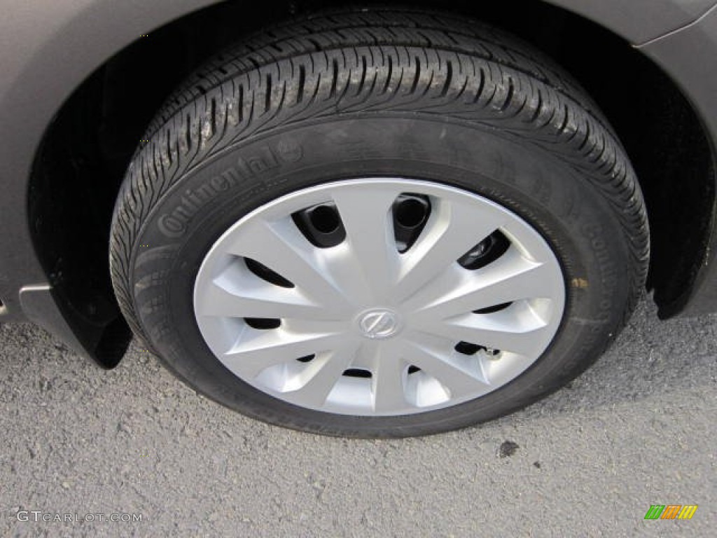 2012 Versa 1.6 SV Sedan - Titanium Metallic / Charcoal photo #9