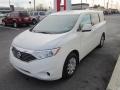 2012 Pearl White Nissan Quest 3.5 S  photo #3