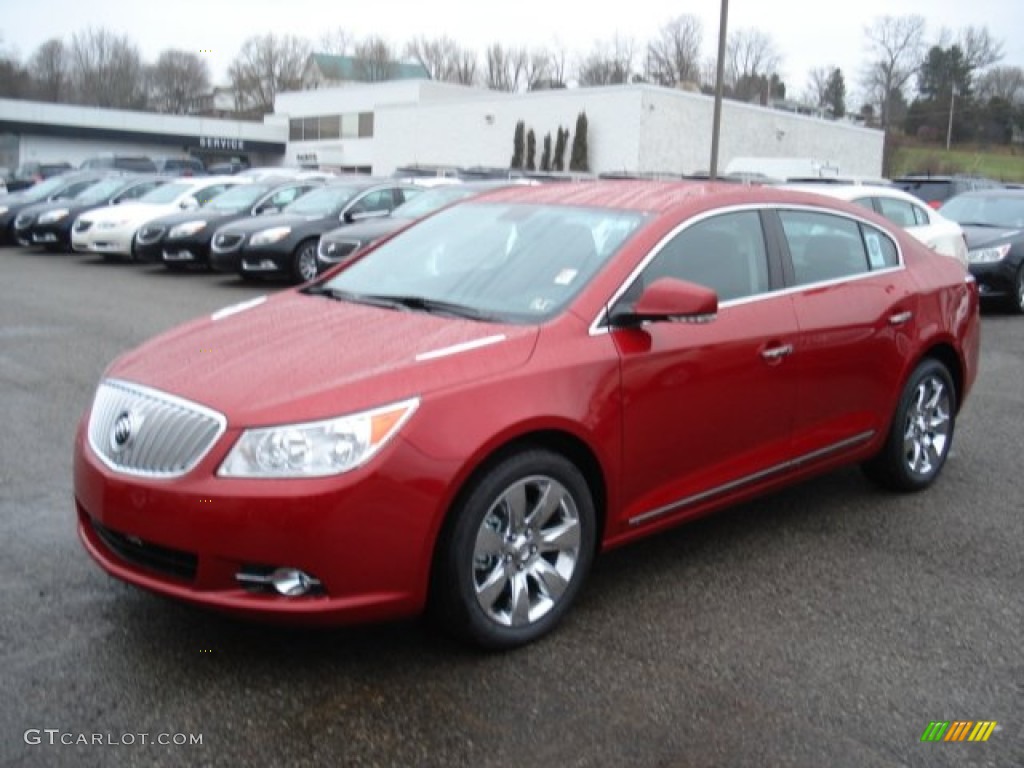 Crystal Red Tintcoat 2012 Buick LaCrosse AWD Exterior Photo #58992214