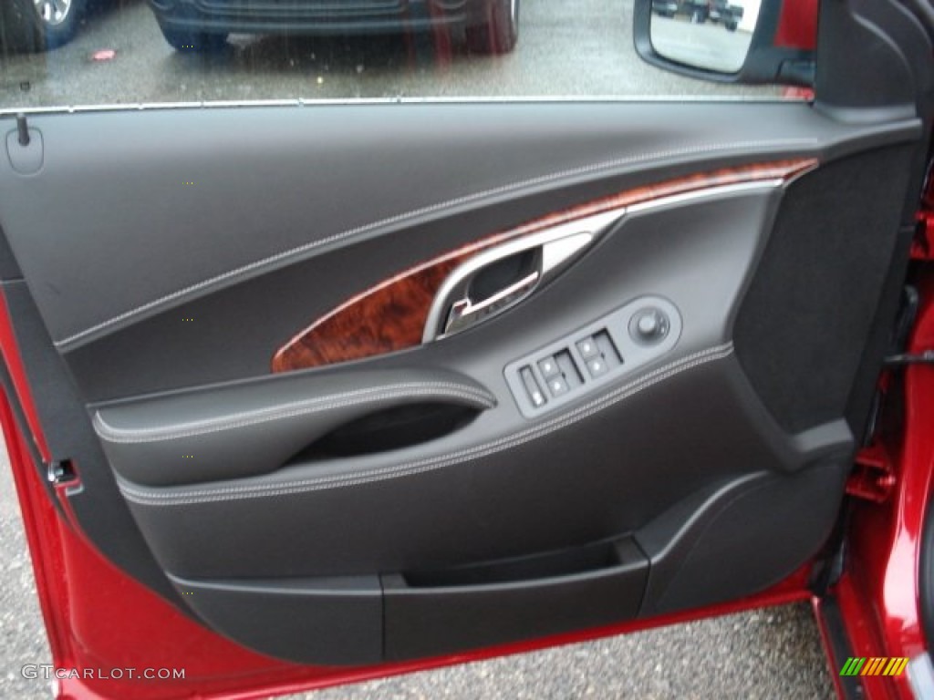 2012 Buick LaCrosse AWD Ebony Door Panel Photo #58992304