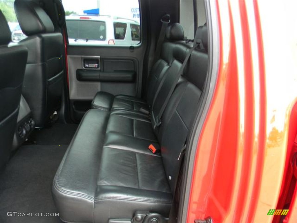 Black Interior 2007 Ford F150 FX4 SuperCrew 4x4 Photo #58993293