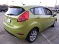 2012 Lime Squeeze Metallic Ford Fiesta SE Hatchback  photo #3