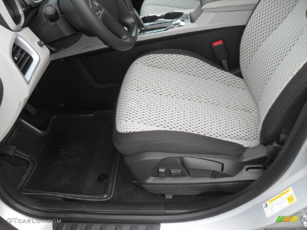 2012 Equinox LS - Silver Ice Metallic / Light Titanium/Jet Black photo #7
