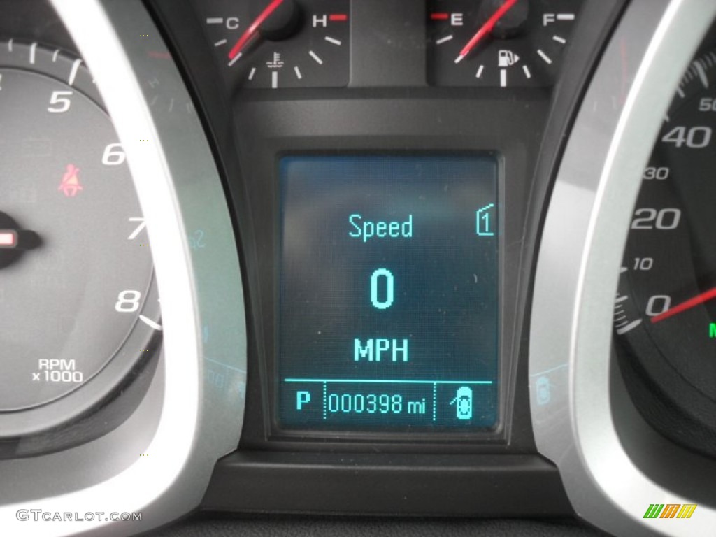 2012 Equinox LS - Silver Ice Metallic / Light Titanium/Jet Black photo #12