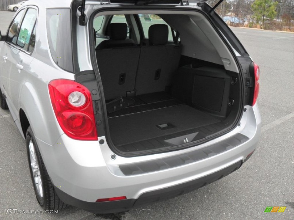 2012 Equinox LS - Silver Ice Metallic / Light Titanium/Jet Black photo #16