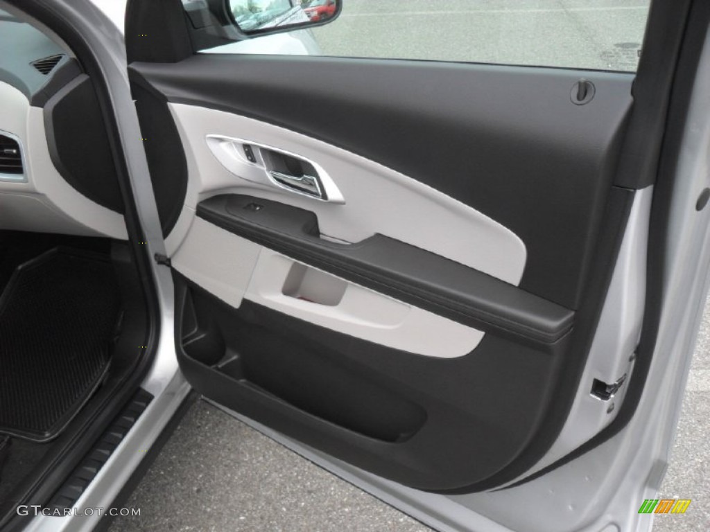 2012 Equinox LS - Silver Ice Metallic / Light Titanium/Jet Black photo #20
