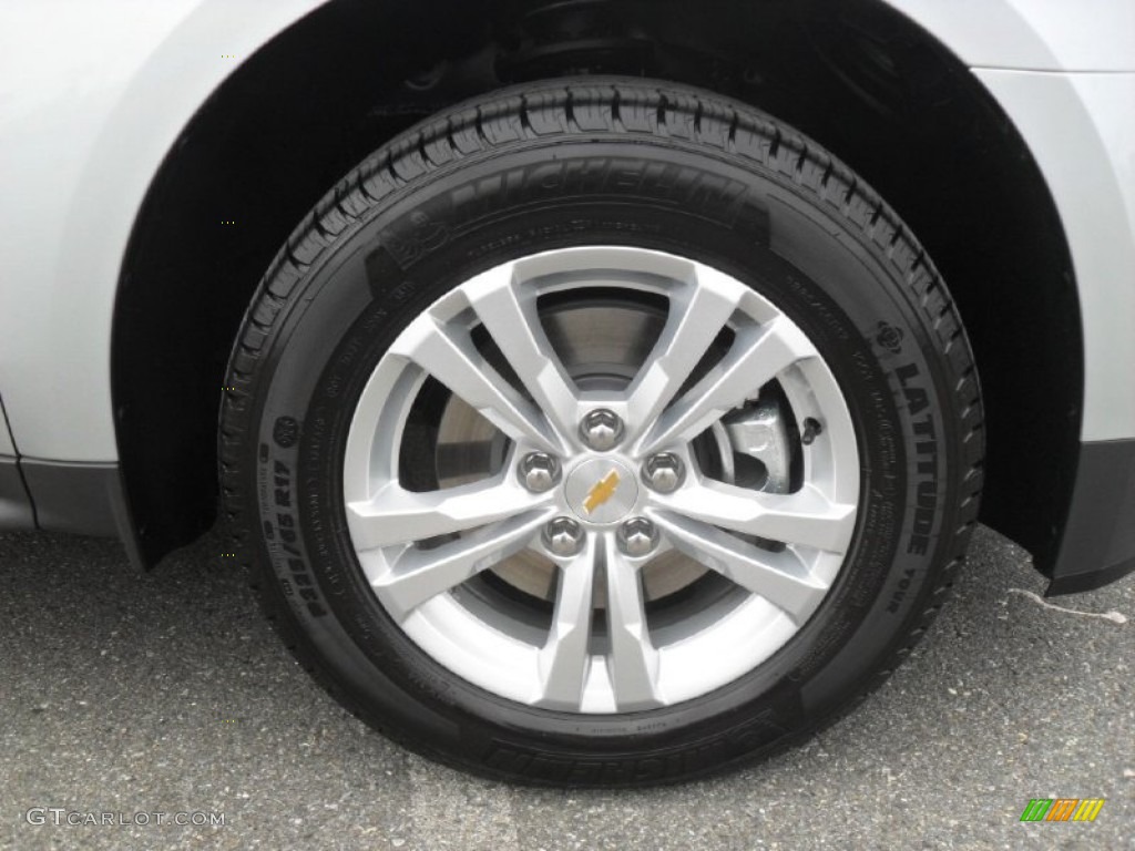 2012 Equinox LS - Silver Ice Metallic / Light Titanium/Jet Black photo #22