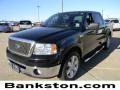 2008 Black Ford F150 Lariat SuperCrew  photo #1