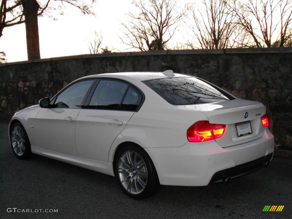 2010 3 Series 335i Sedan - Alpine White / Black photo #13