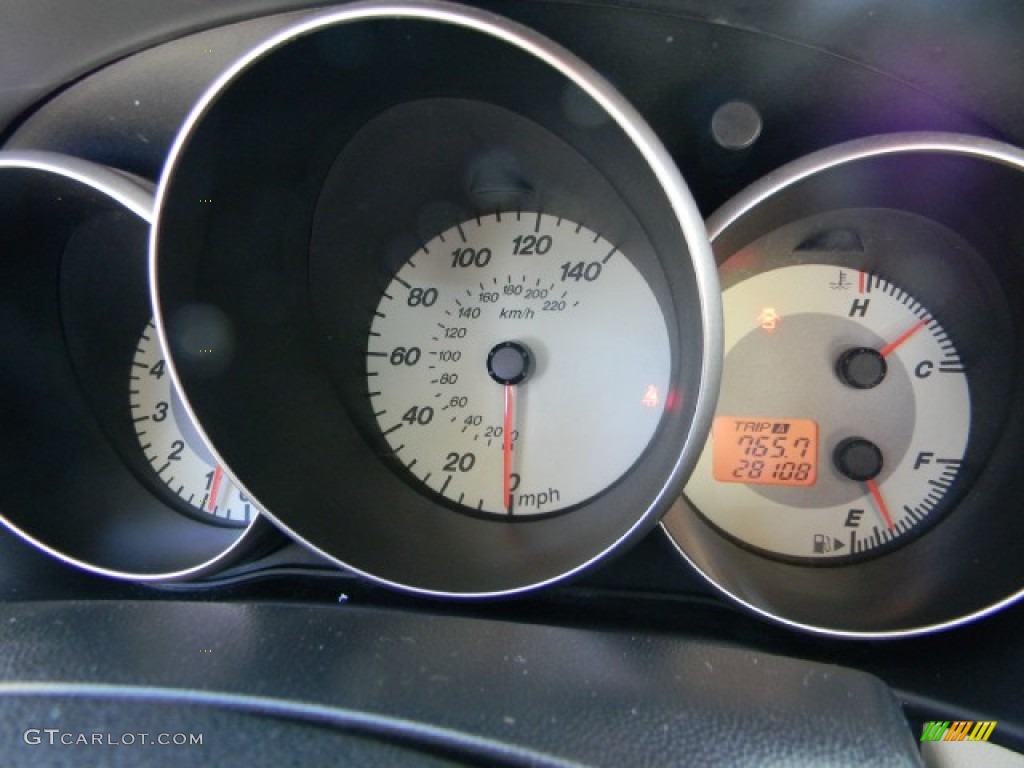 2008 MAZDA3 i Sport Sedan - Phantom Purple Mica / Beige photo #10