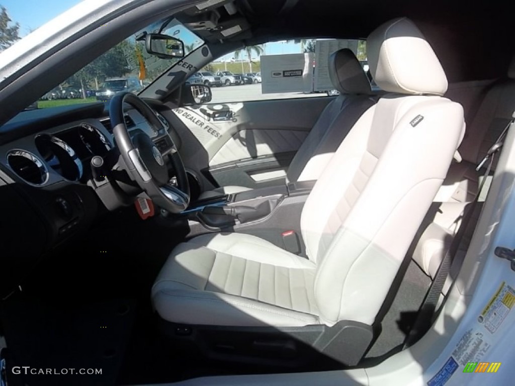 2011 Mustang V6 Premium Convertible - Performance White / Stone photo #17