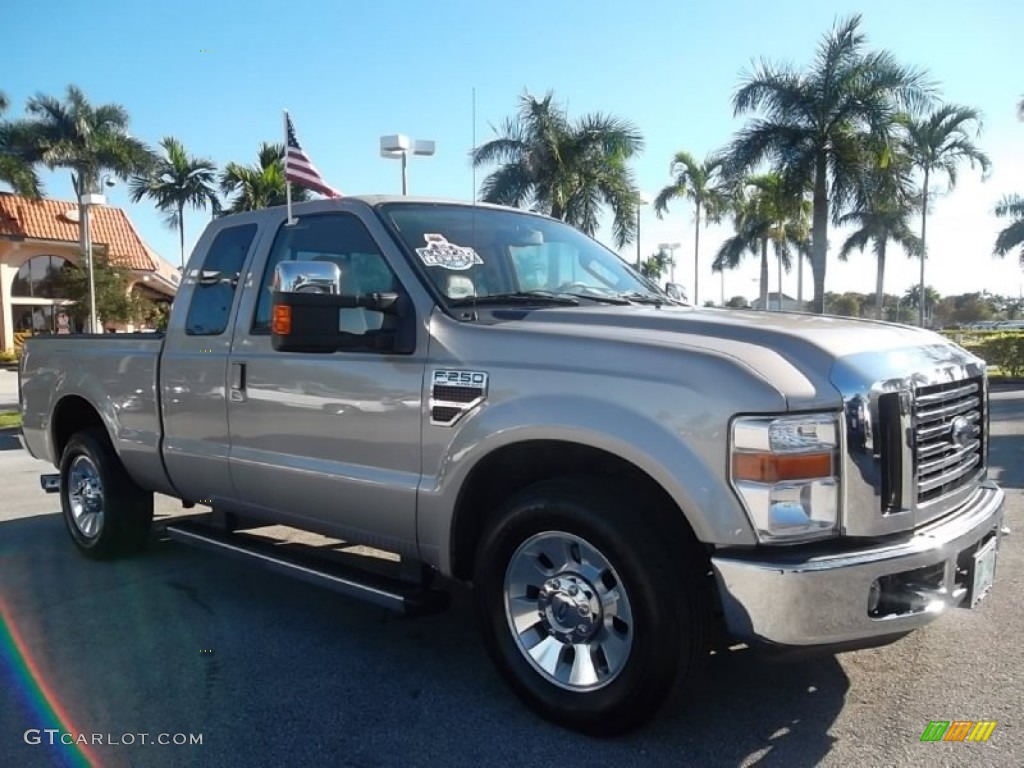 Pueblo Gold Metallic 2010 Ford F250 Super Duty XLT SuperCab Exterior Photo #58995217